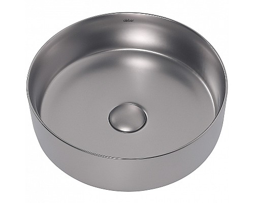 Раковина-чаша Abber Bequem 36 AC2108MS Серебро матовое