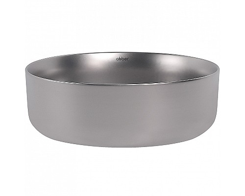 Раковина-чаша Abber Bequem 36 AC2108MS Серебро матовое