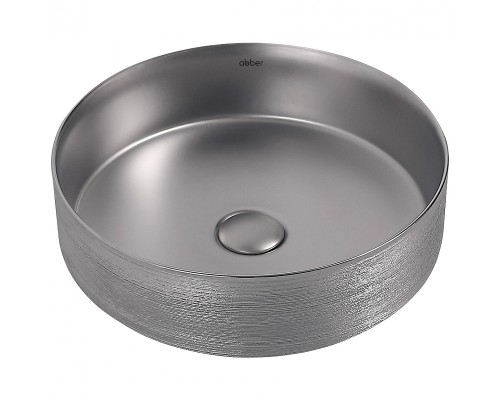 Раковина-чаша Abber Bequem 40 AC2109BSM Серебро матовое