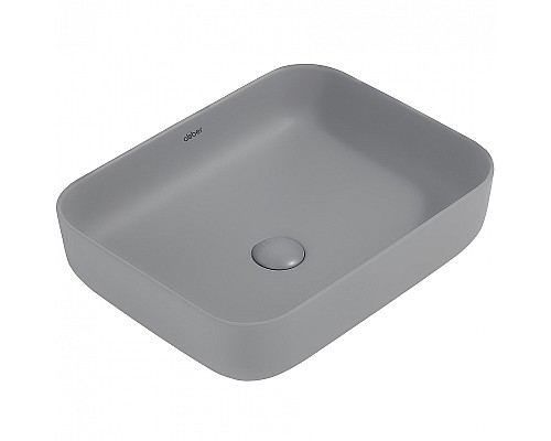 Раковина-чаша Abber Rechteck 50 AC2202MG Серая матовая