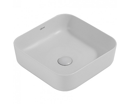 Раковина-чаша Abber Rechteck 39 AC2211MLG Светло-серая матовая