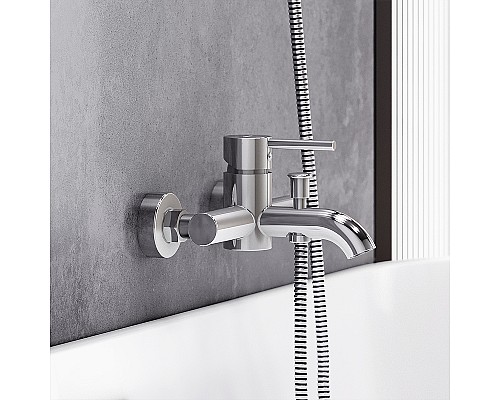 Смеситель для ванны Damixa Scandinavian Pure 361000000 Хром