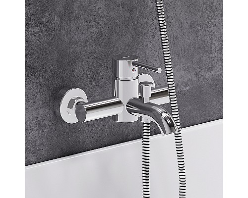 Смеситель для ванны Damixa Scandinavian Pure 361000000 Хром