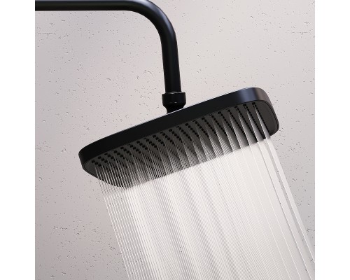 Душевая система Damixa Gala 953000300 Черная матовая