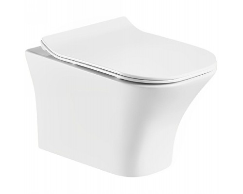 Унитаз Ceruttispa Vettore Aria MW CT9242 подвесной Белый матовый с сиденьем Микролифт