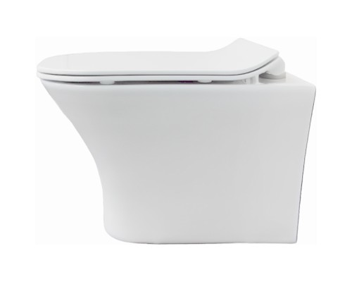 Унитаз Ceruttispa Vettore Aria MW CT9242 подвесной Белый матовый с сиденьем Микролифт