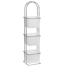 Этажерка Grampus GR-810-3 Белая