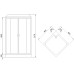 Душевая кабина Royal Bath HP 90x90 с гидромассажем
