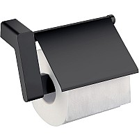 Держатель туалетной бумаги Timo Torne 43042/03 с крышкой Черный