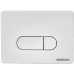 Клавиша смыва Berges Novum D4 040034 Soft Touch Белая