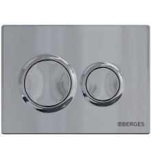 Клавиша смыва Berges Novum O3 Хром глянцевый