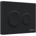 Клавиша смыва Berges Novum O5 040065 Soft Touch Черная