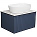 Тумба под раковину La Fenice Terra 60 FNC-01-TER-BG-60 подвесная Синяя матовая