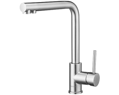Смеситель для кухни Swedbe Selene Plus K8540K с фильтром Нержавеющая сталь