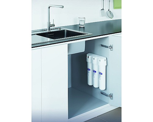 Смеситель для кухни Swedbe Selene Plus K8540K с фильтром Нержавеющая сталь