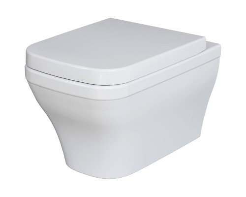 Унитаз Ambassador Benefit 203T20001R подвесной Белый глянцевый без сиденья