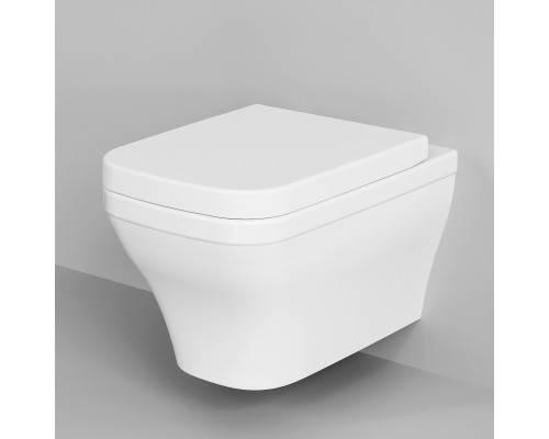 Унитаз Ambassador Benefit 203T20001R подвесной Белый глянцевый без сиденья