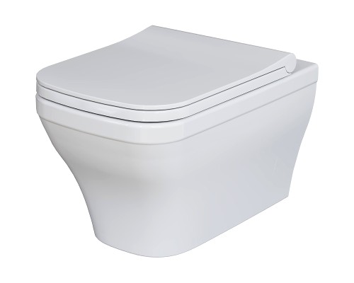 Унитаз Ambassador Benefit 203T20001R подвесной Белый глянцевый без сиденья