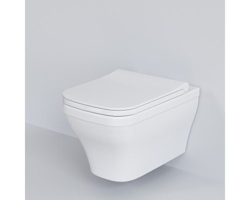 Унитаз Ambassador Benefit 203T20001R подвесной Белый глянцевый без сиденья