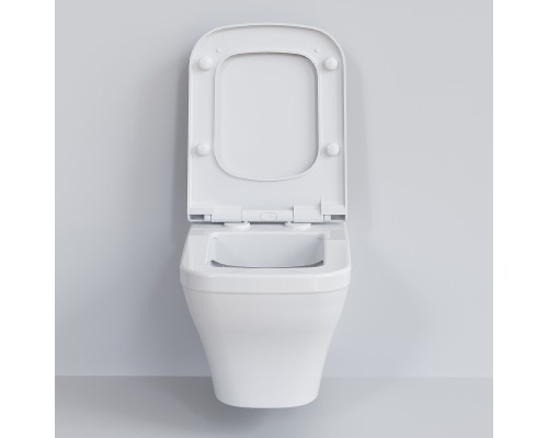 Унитаз Ambassador Benefit 203T20001R подвесной Белый глянцевый без сиденья