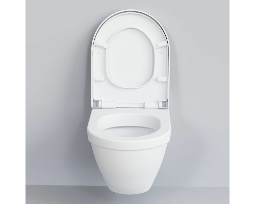 Унитаз Ambassador Nord 133T20101 подвесной Белый матовый без сиденья