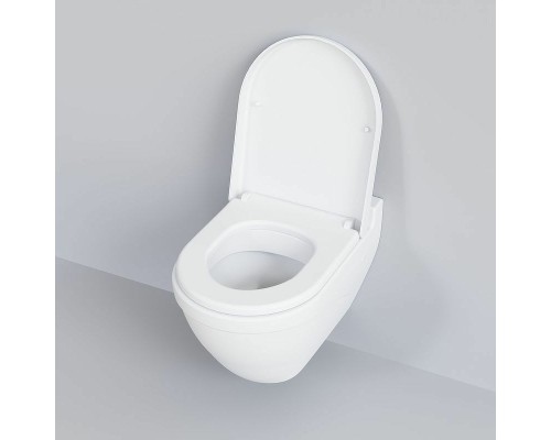 Унитаз Ambassador Nord 133T20101 подвесной Белый матовый без сиденья