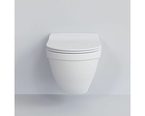 Унитаз Ambassador Nord 133T20101 подвесной Белый матовый без сиденья