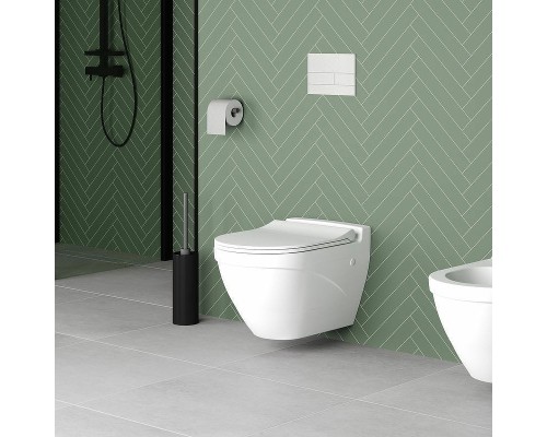 Унитаз Ambassador Nord 133T20101 подвесной Белый матовый без сиденья