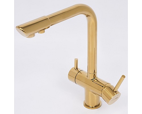 Смеситель для кухни WasserKRAFT A8377 Золото