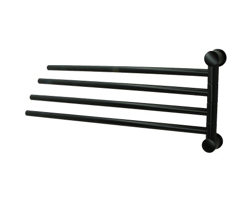 Полотенцедержатель WasserKRAFT K-1034B поворотный Черный