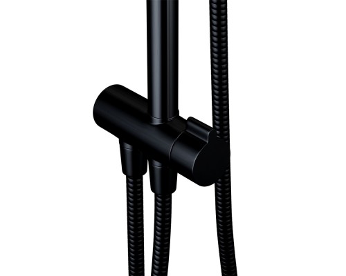 Душевая система Damixa Eclipse 931000300 Черная матовая