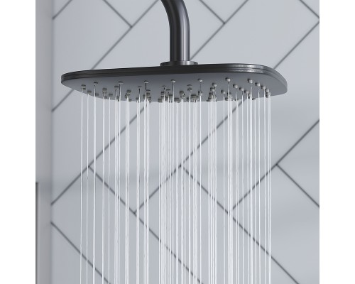 Душевая система Damixa Eclipse 931000300 Черная матовая