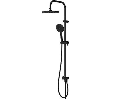 Душевая система Damixa Jupiter 977000300 Черная матовая