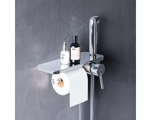 Гигиенический душ со смесителем Damixa Jupiter 773500001 Хром