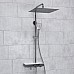 Душевая система WasserKRAFT A113.119.126.CH Thermo с термостатом Хром Белая