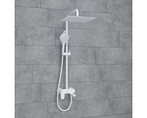 Душевая система WasserKRAFT A185.254.155.WM Белая матовая