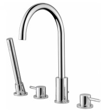 Смеситель на борт ванны Abber Wasser Kreis Хром