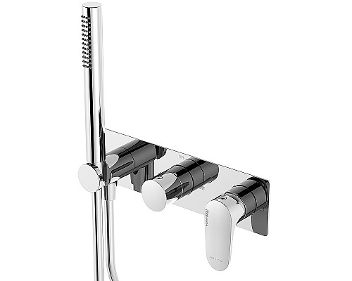 Душевая система WasserKRAFT A16116 Хром