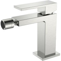 Смеситель для биде Boheme Qubic 476-NB Никель брашированный