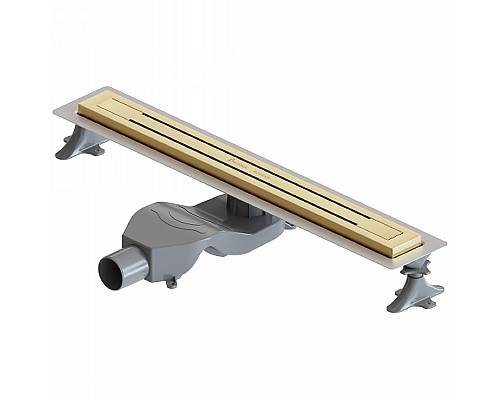 Душевой лоток Boheme Premium Trendy 60 983-60-G с решеткой Золото Душевой лоток Boheme Premium Trendy 60 983-60-G с решеткой Золото