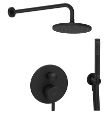 Душевая система Ideal Standard Ceraline Черная матовая