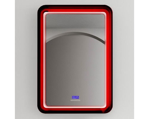 Зеркало Abber Kristall 55 AT6701Rubin с подсветкой с многофункциональной панелью