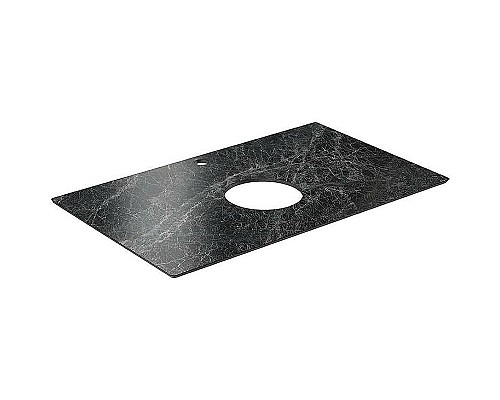 Столешница под раковину Kerama Marazzi Plaza Classic Neo Риальто 80 PL1.VT93\80T Темно-серая Столешница под раковину Kerama Marazzi Plaza Classic Neo Риальто 80 PL1.VT93\80T Темно-серая