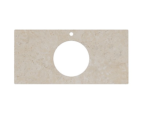 Столешница под раковину Kerama Marazzi Plaza Modern Про Лаймстоун АТ 100 PL5.DD590500R\100 Бежевый камень