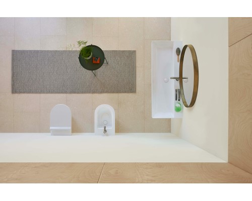 Раковина GSI Kube X 120 9424111 Белая