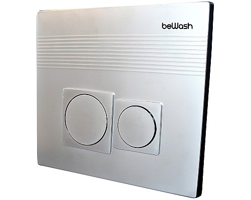 Клавиша смыва beWash Bona P02MC 500RZVP0200MKK000001 Хром матовый