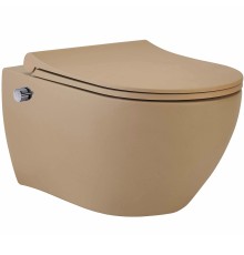 Унитаз биде beWash Bogen 88343673 подвесной Латте с сиденьем Микролифт