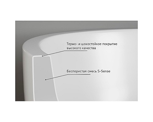 Ванна из искусственного камня Salini Mona 180х80 102911G Белая глянцевая