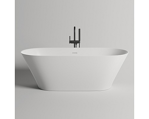 Ванна из искусственного камня Salini Mona 180х80 102911G Белая глянцевая