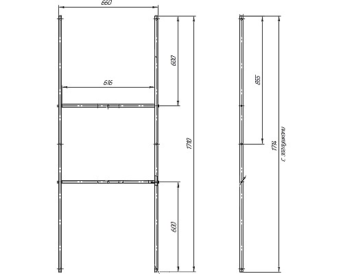 Акриловая ванна STWORKI Эстерсунд 175x70 без гидромассажа